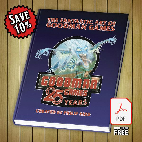 The Fantastic Art of Goodman Games, Erol Otus Cover (Print+PDF)