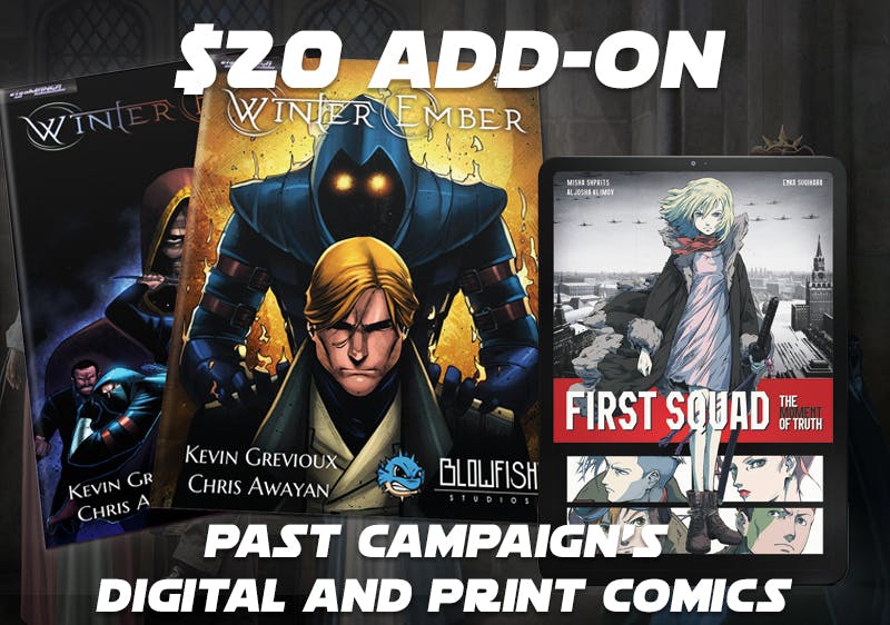 Two Single Issue Comics from Past Campaigns 