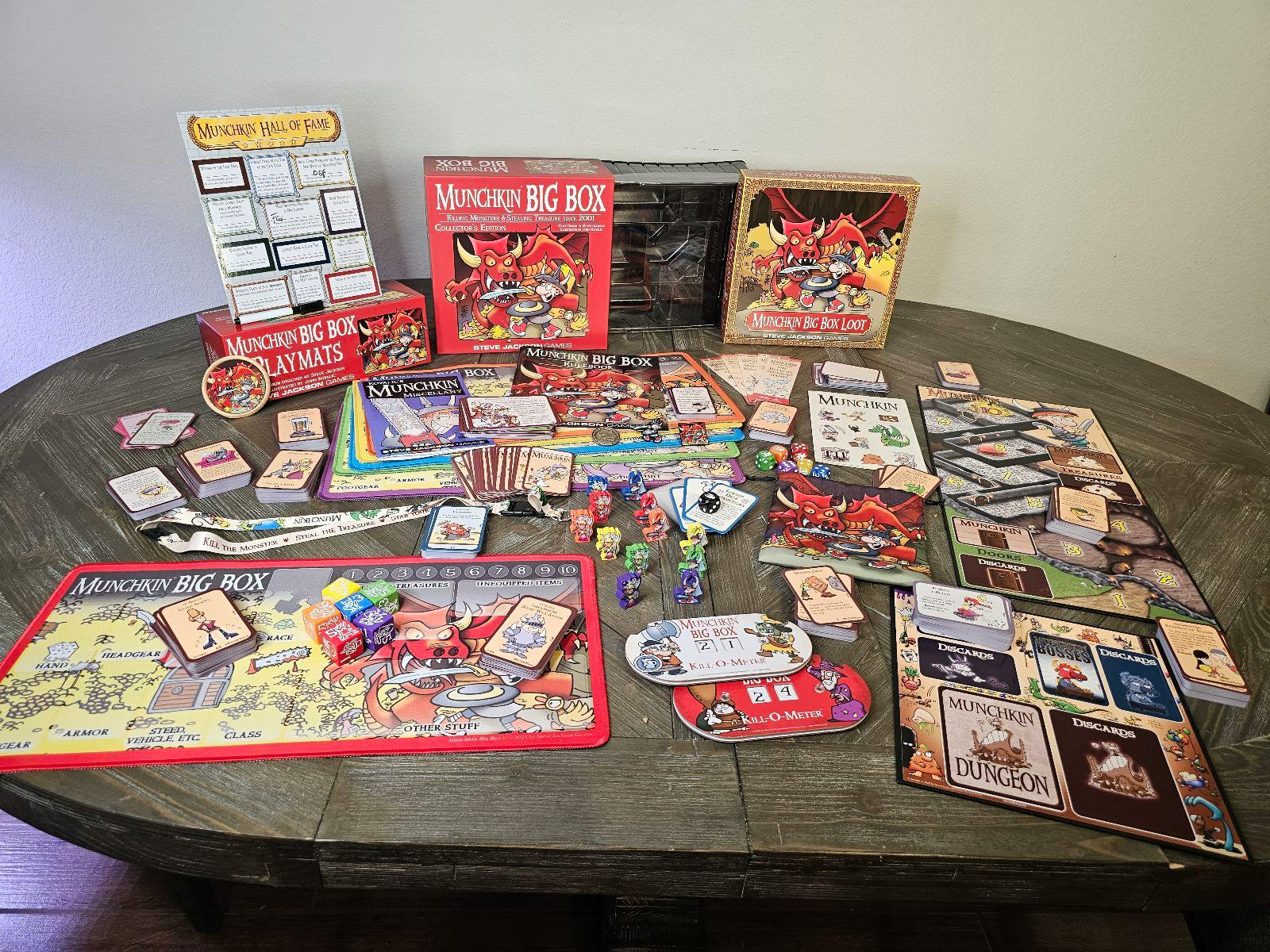 Munchkin Big Box Project Update: Manufacturing Update #2 and More ...