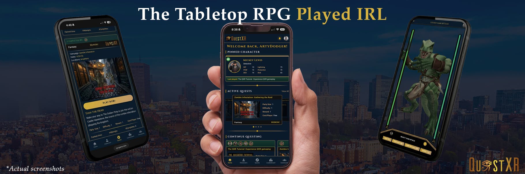 QuestXR: The TTRPG Played IRL