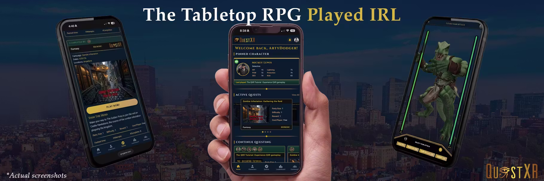 QuestXR: The TTRPG Played IRL