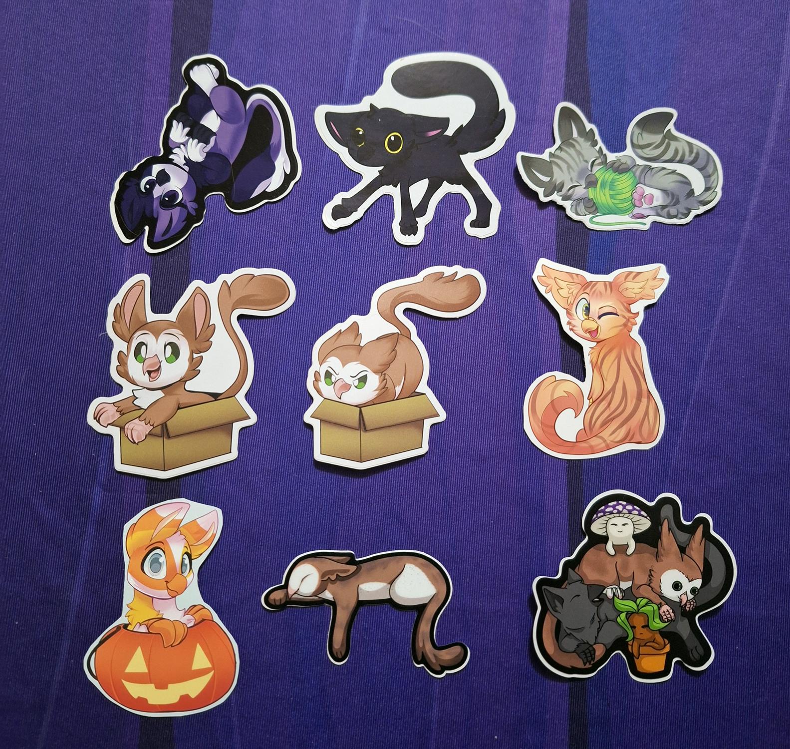 3x Sticker Bundle - Terragryffs