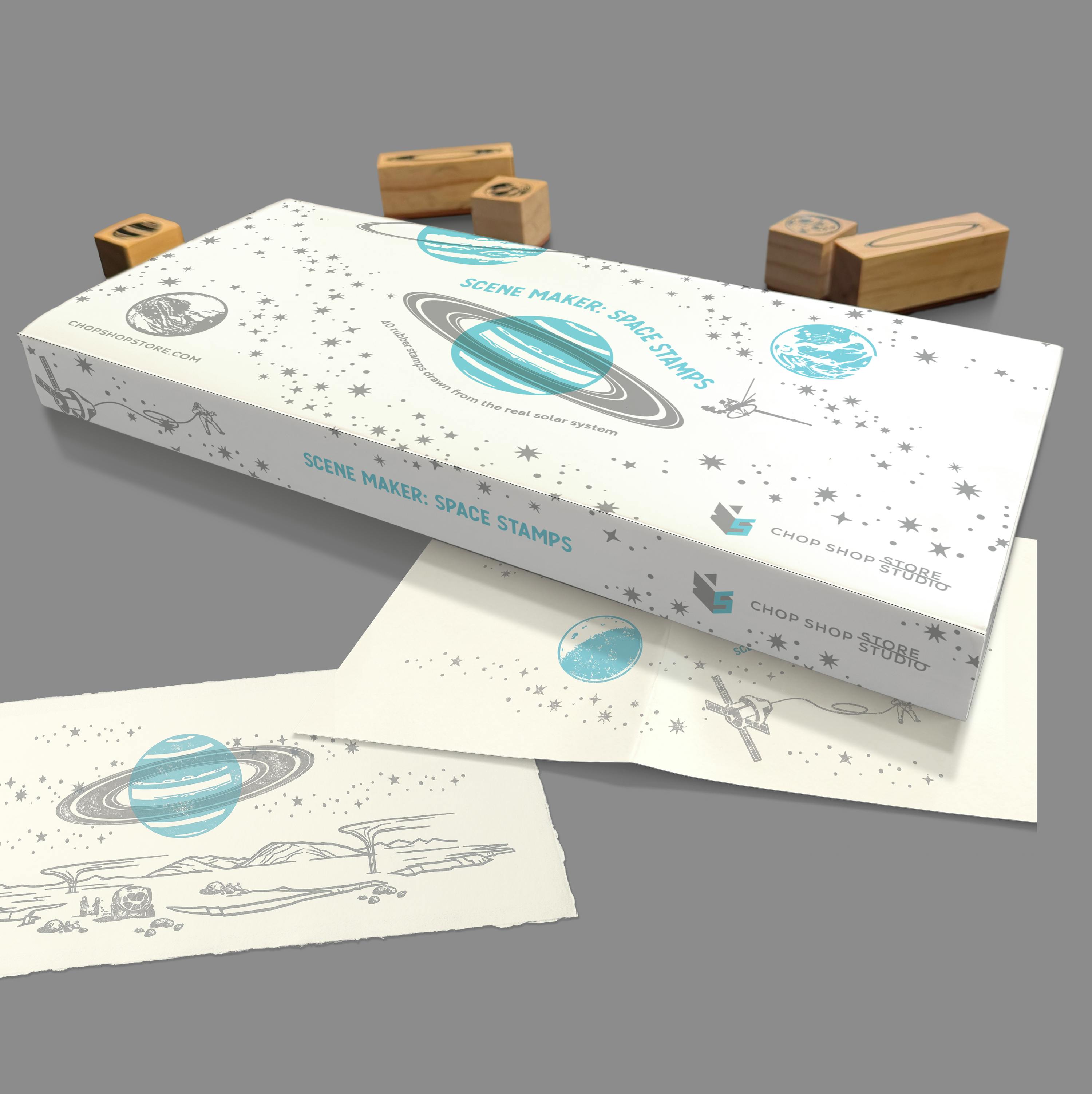 Make A Scene: Space Stamps