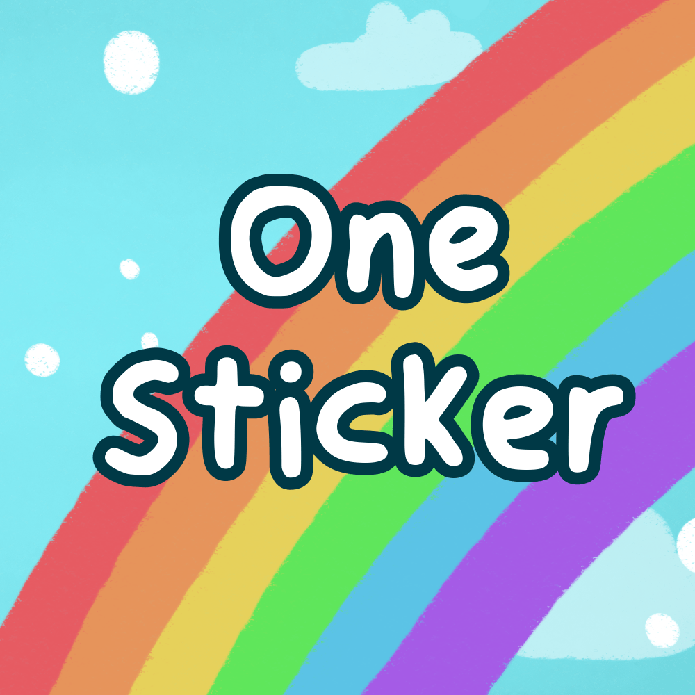 One Sticker