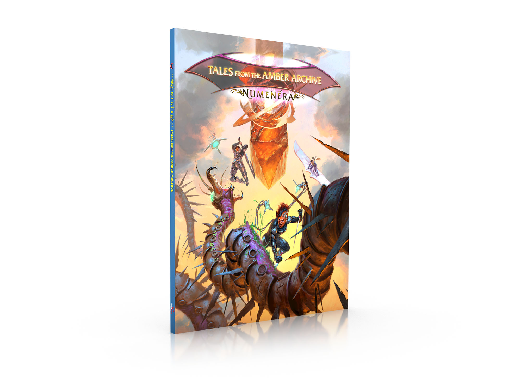 Mockup of the book Tales from the Amber Archive