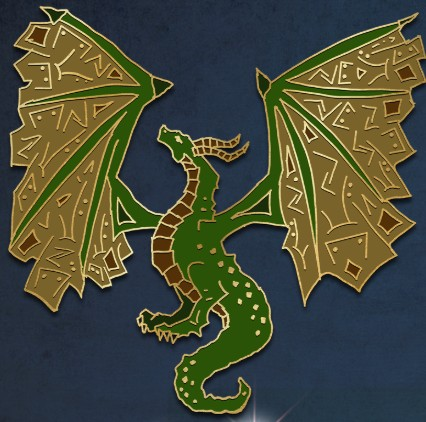 Earth Dragon Pin