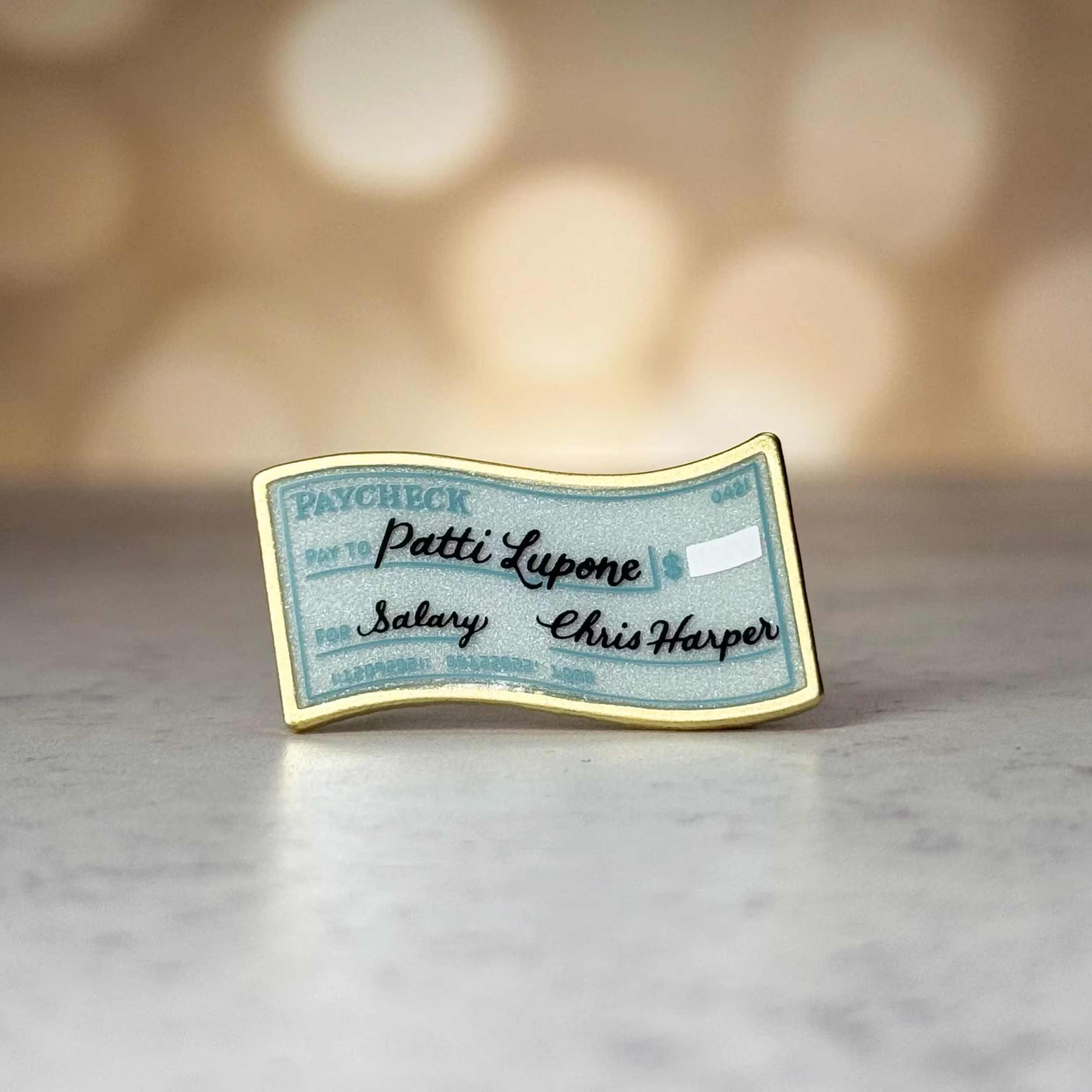 Patti's Salary Pin