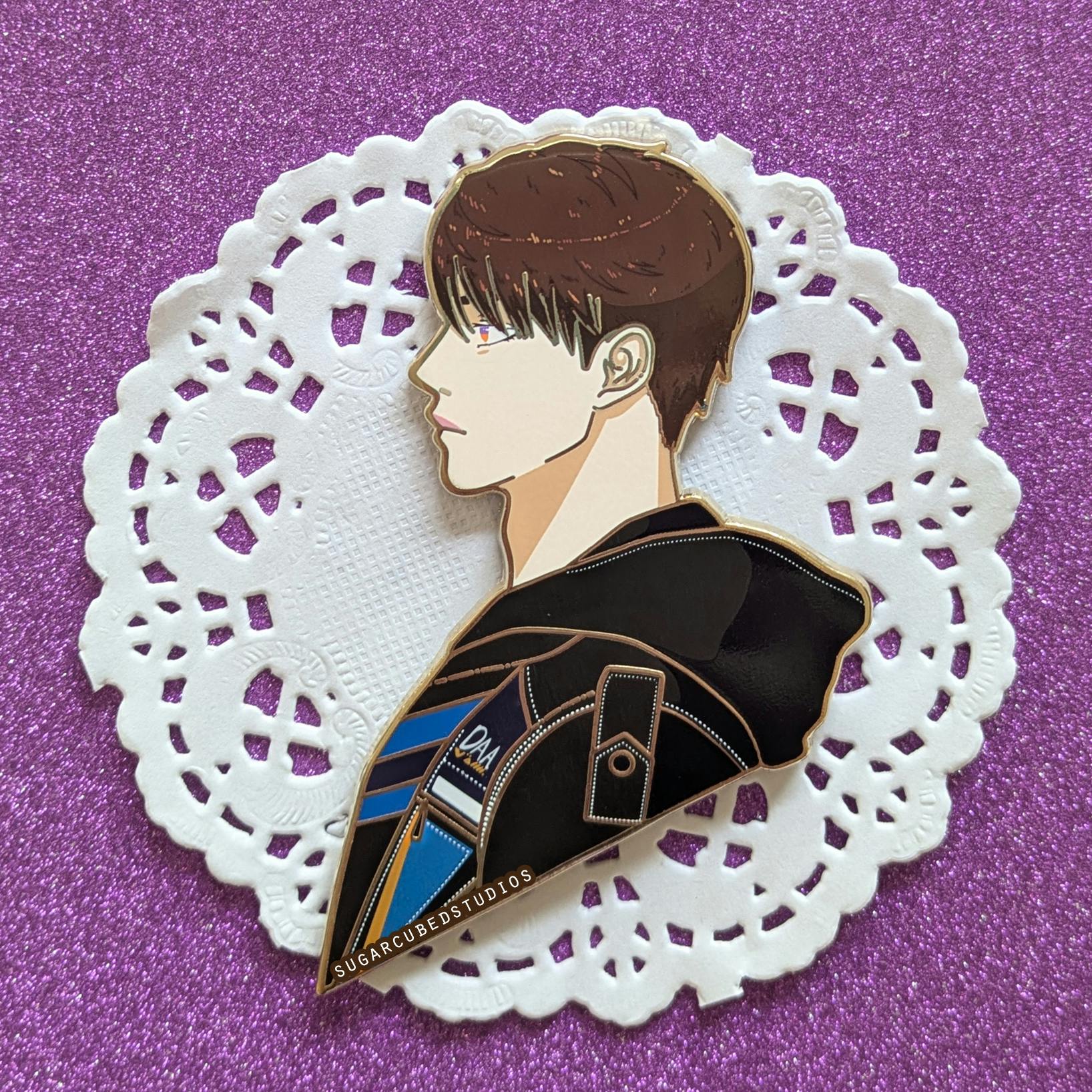 Caleb Oversized Enamel Pin