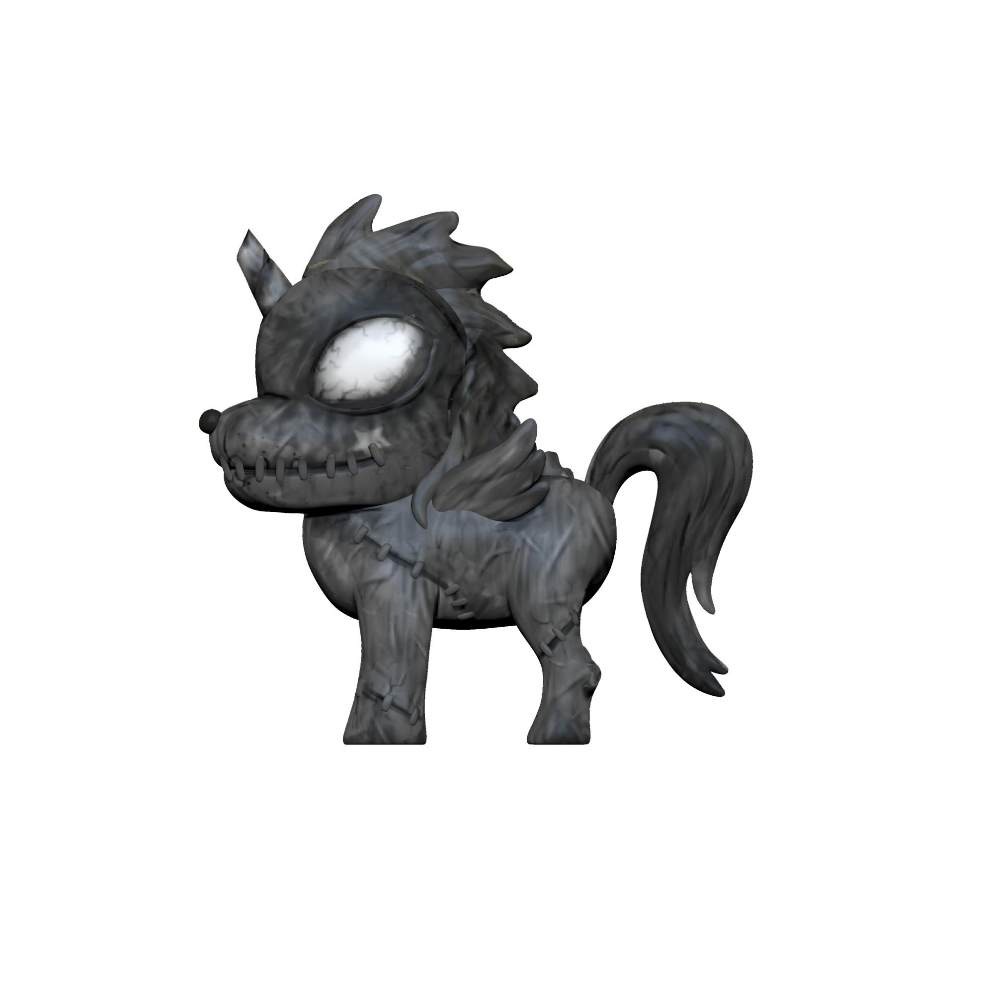 Sally Face Solo Figure: Dark Glitter Pony