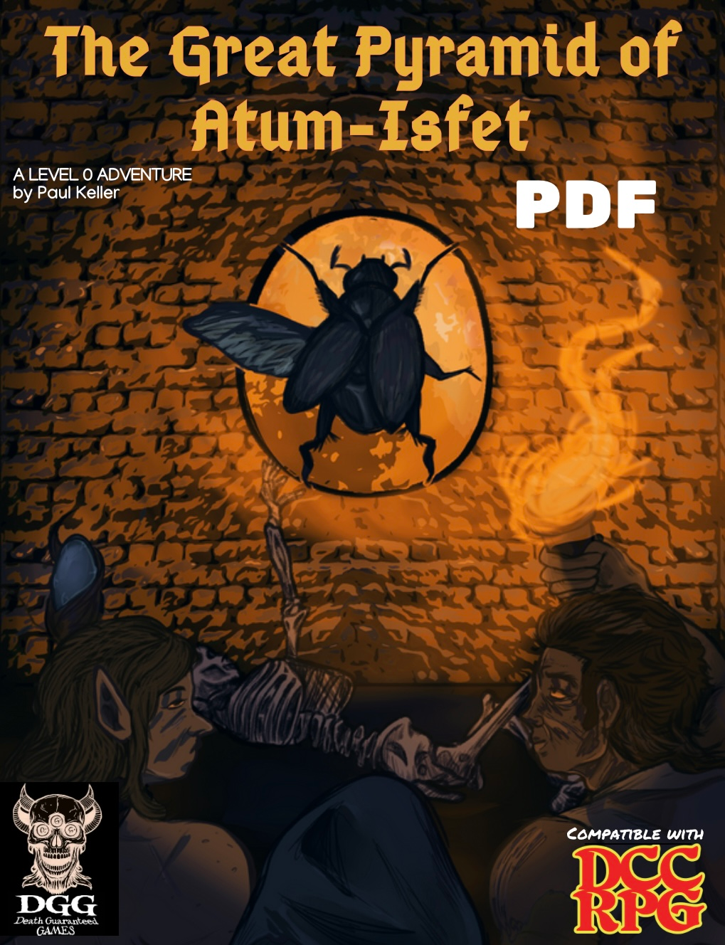 PDF copy of The Great Pyramid of Atum-Isfet (funnel adventure by Paul Keller)