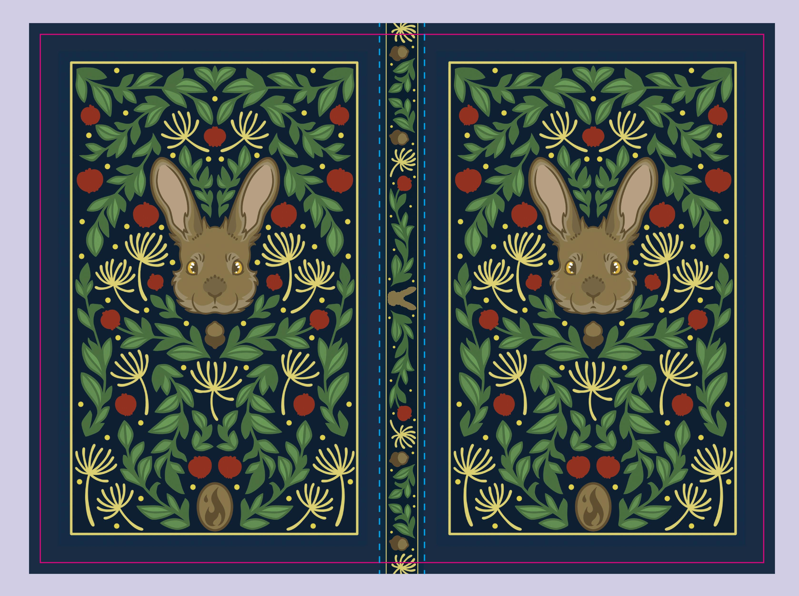  A6 EVA Cover Notebook Bunny 