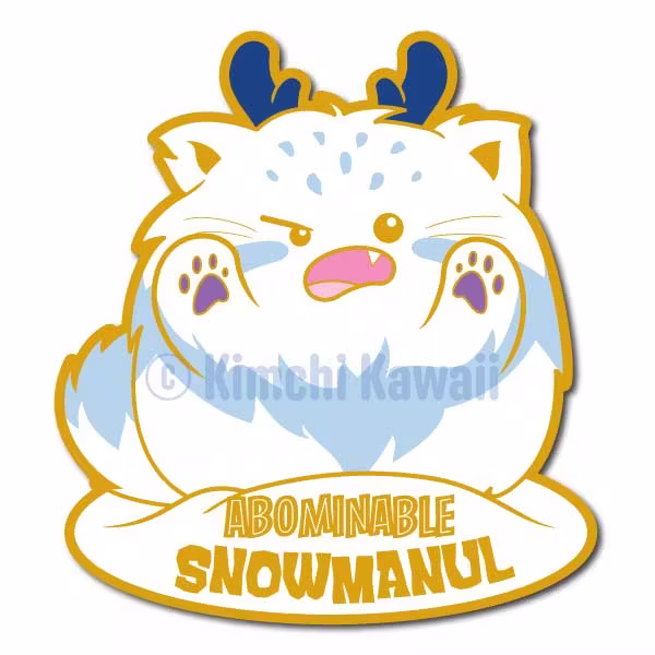 Abominable SnowManul Pin