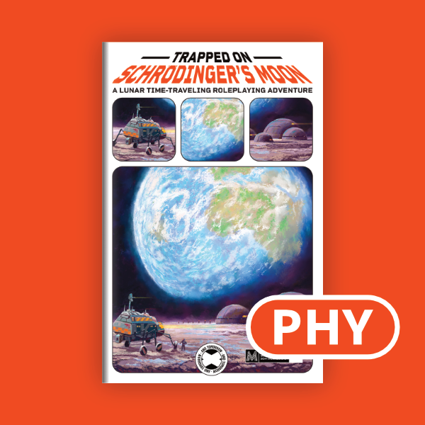 Trapped On Schrödinger's Moon - Print