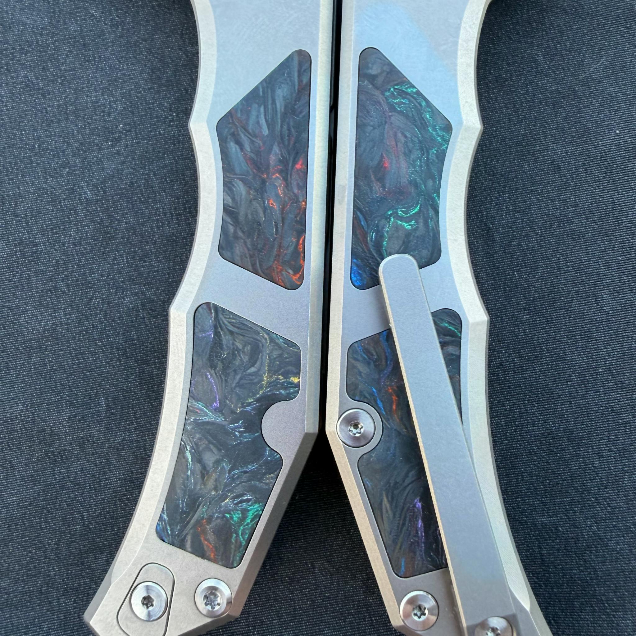 Multicolor ForgedCarbon Knockout Inlays (Funkenstein/Monster)