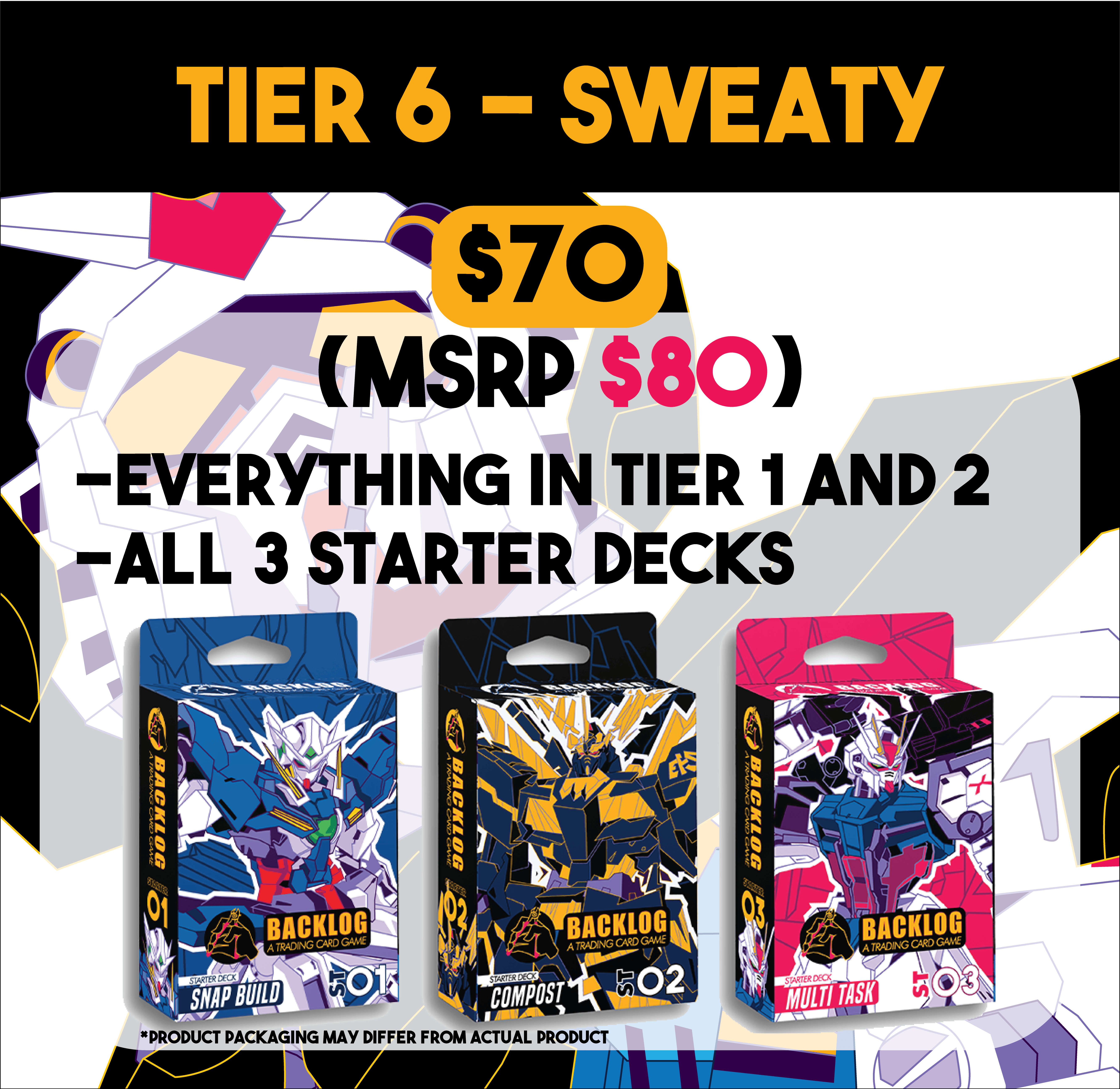 Tier 6 - Sweaty