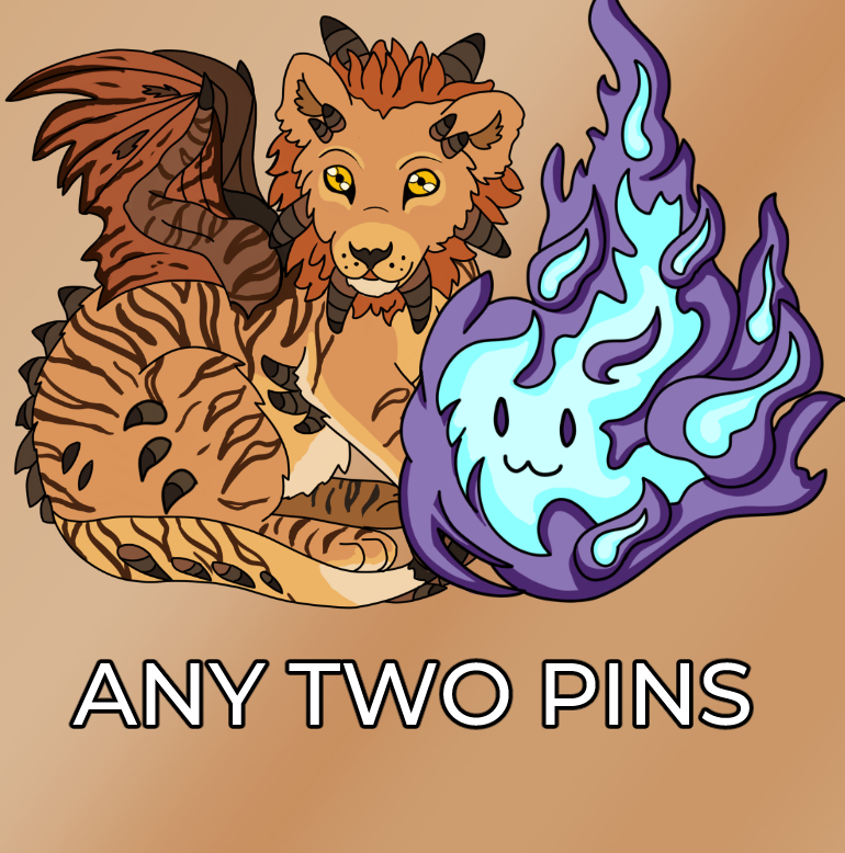 2 Standard Pins