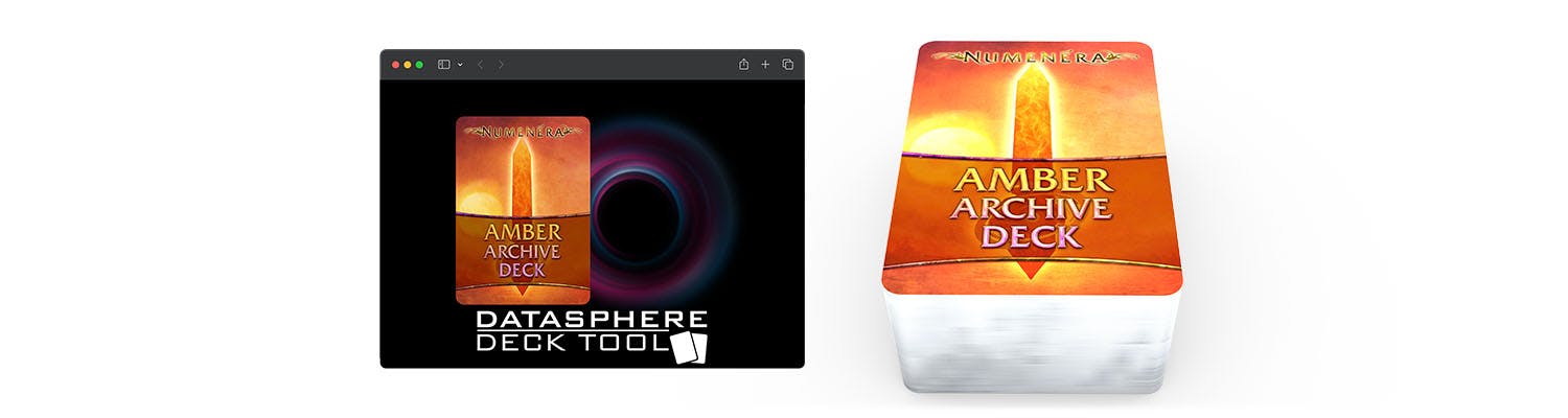 A deck of 100 cards, in both print and digital.