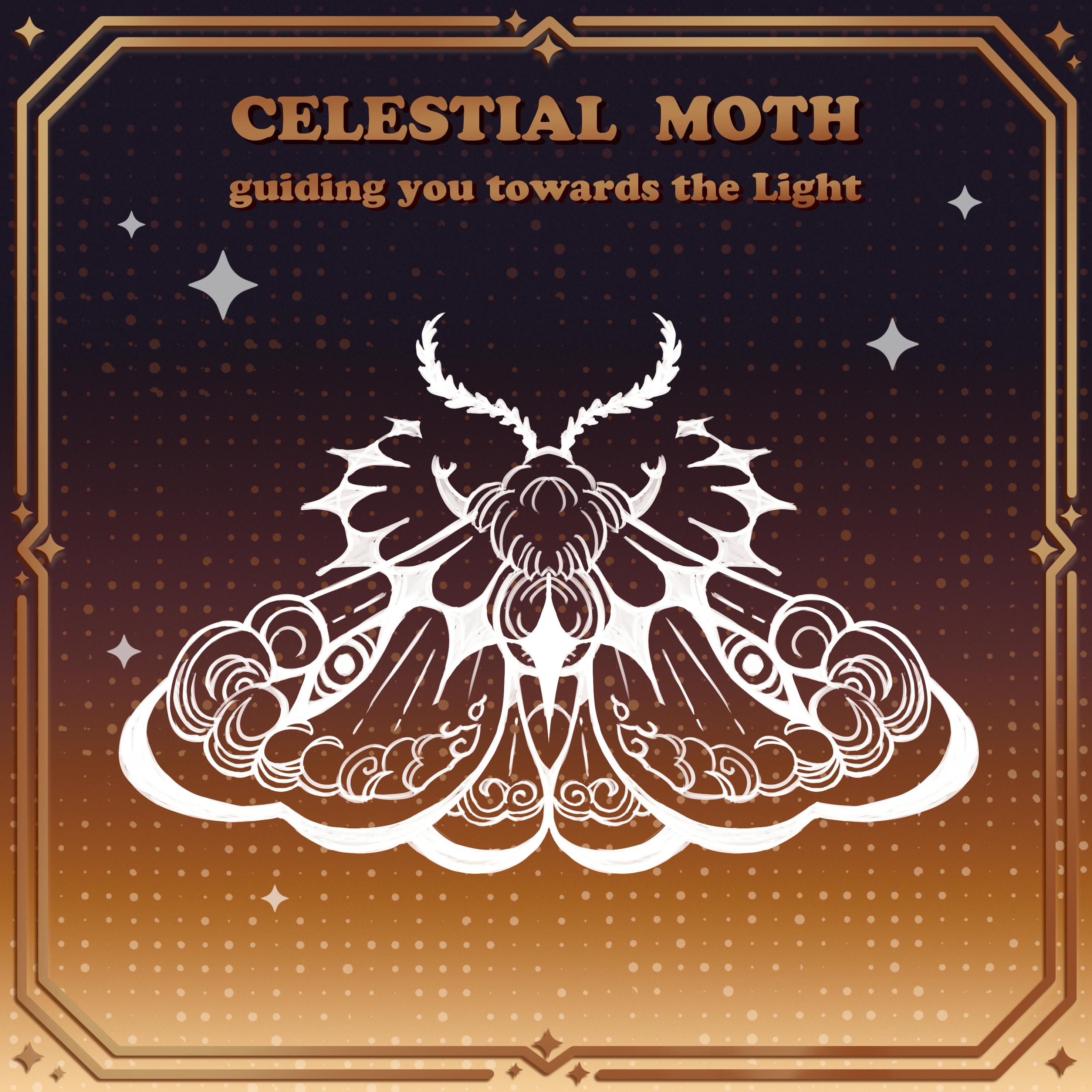 Celestial Moth - Exclusive Design