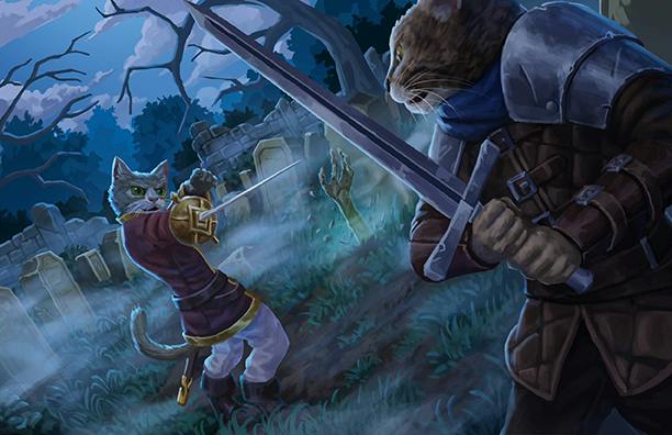 Curious Cats of Mau tabletop roleplaying game Project Update: Sneak ...