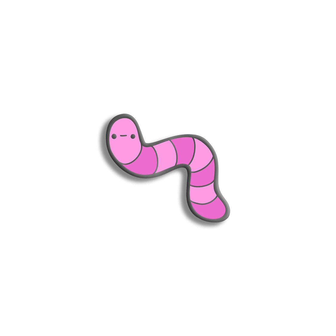 Early Worm Mini Pin