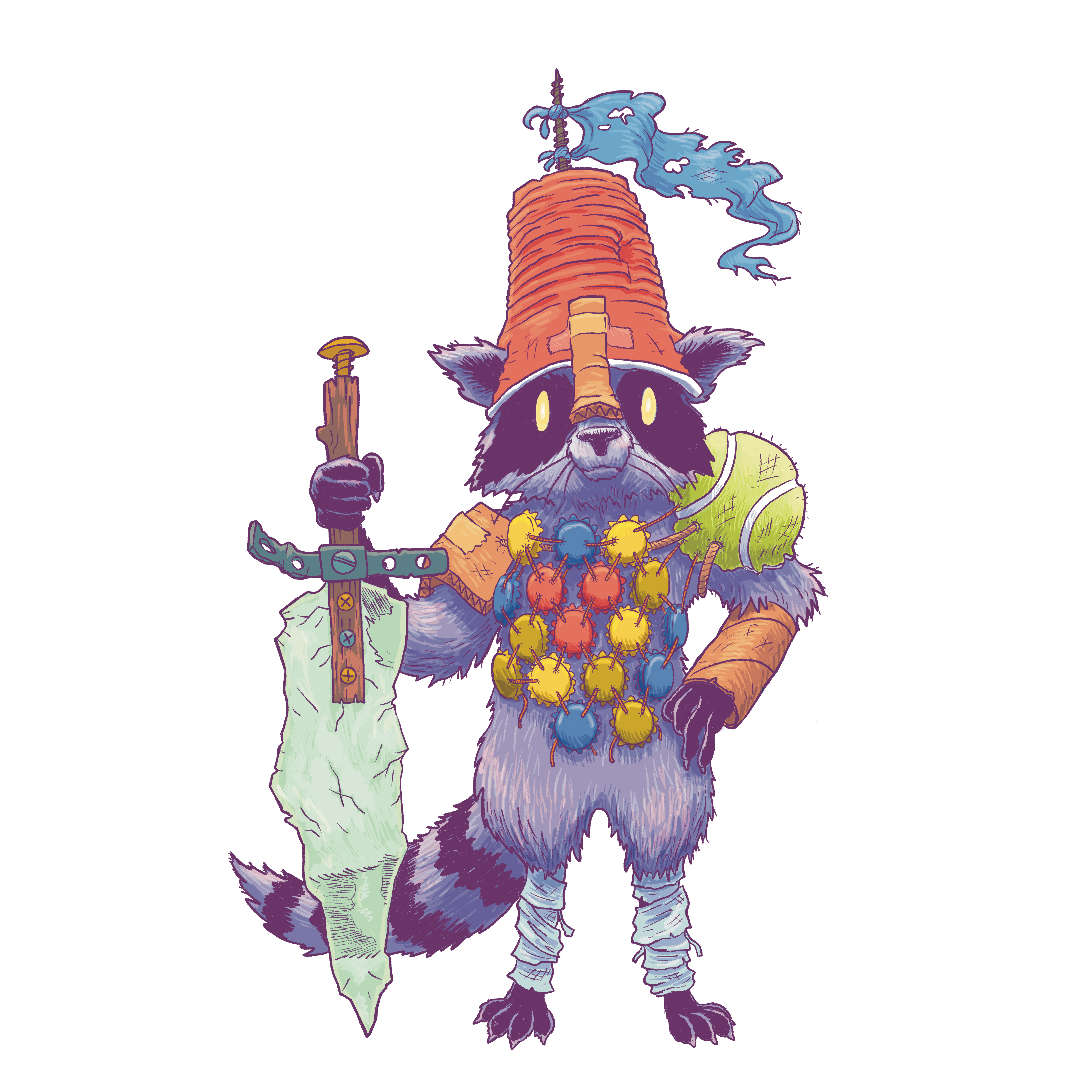 Pile Champion (Paladin) Sticker