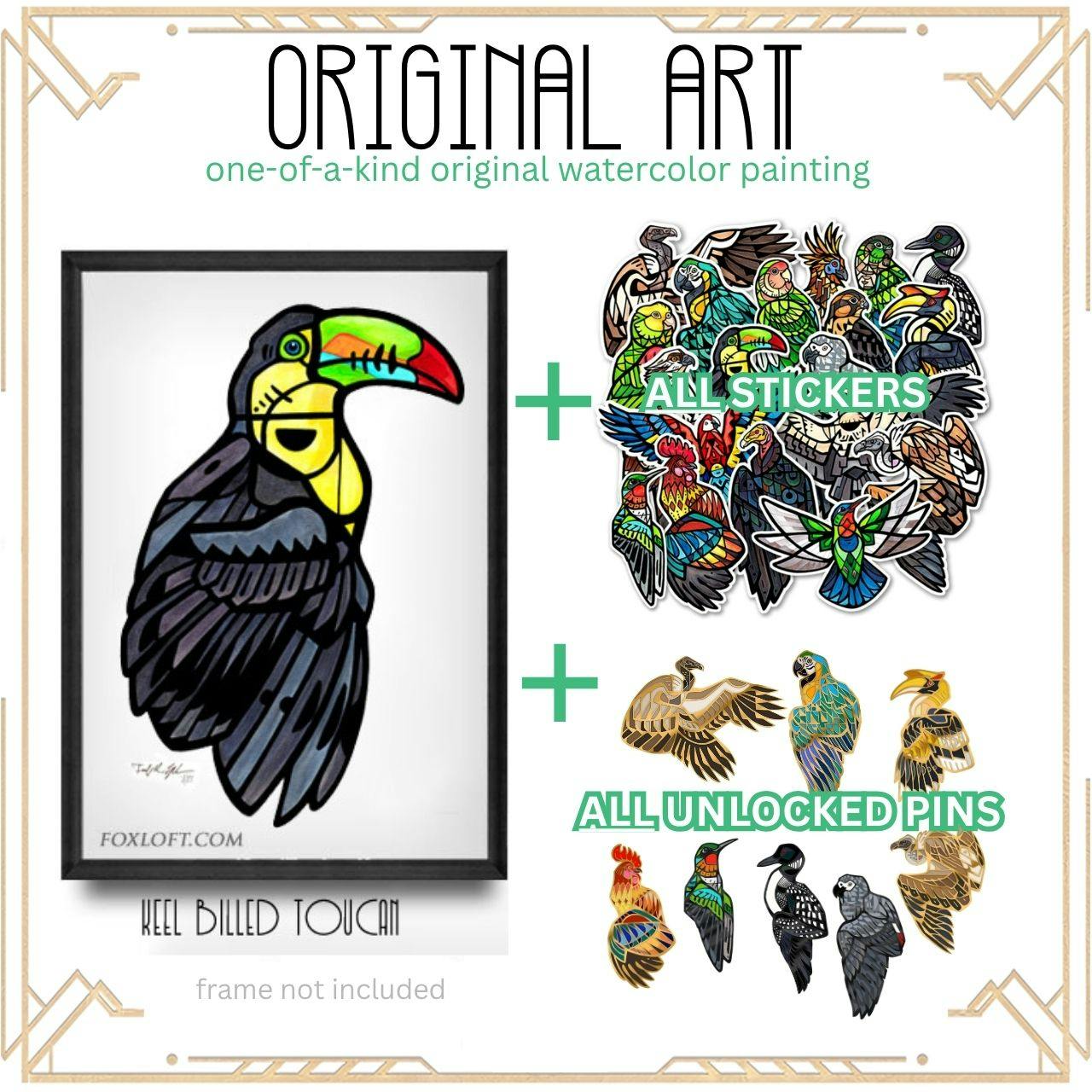 ★ Original Art: Toucan ★