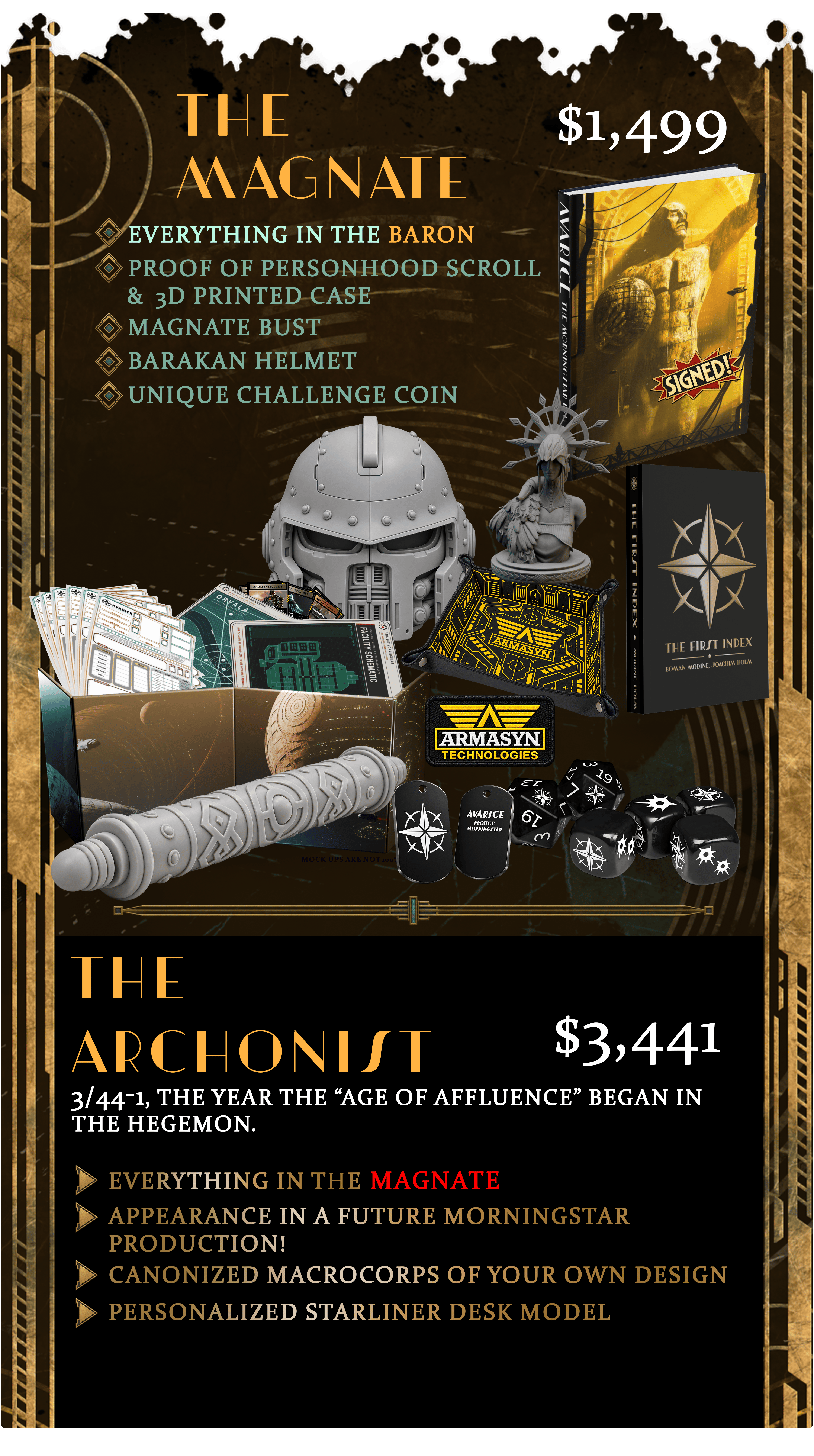 Avarice: The Project Morningstar RPG - BackerKit