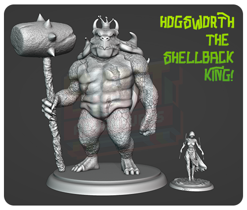 3D Printable: Hogsworth (Large)