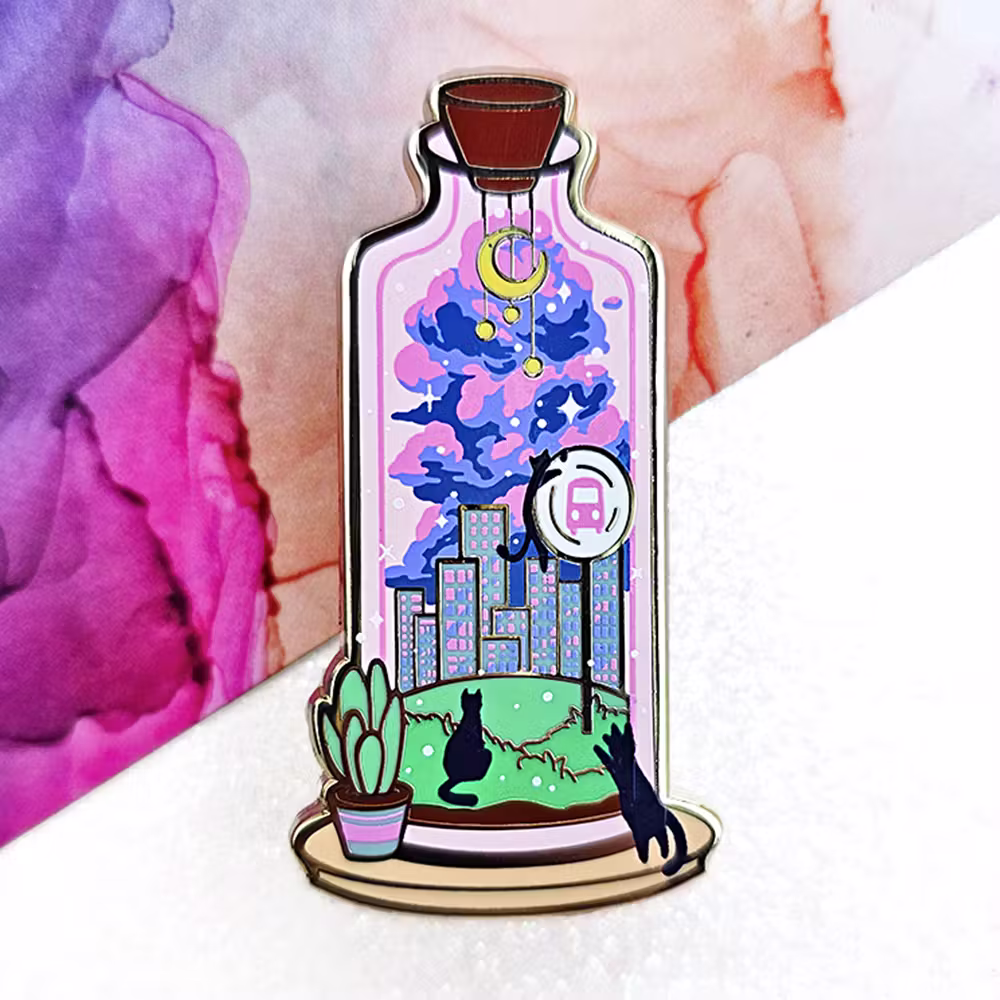 "Lofi Lullaby" Enamel Pin