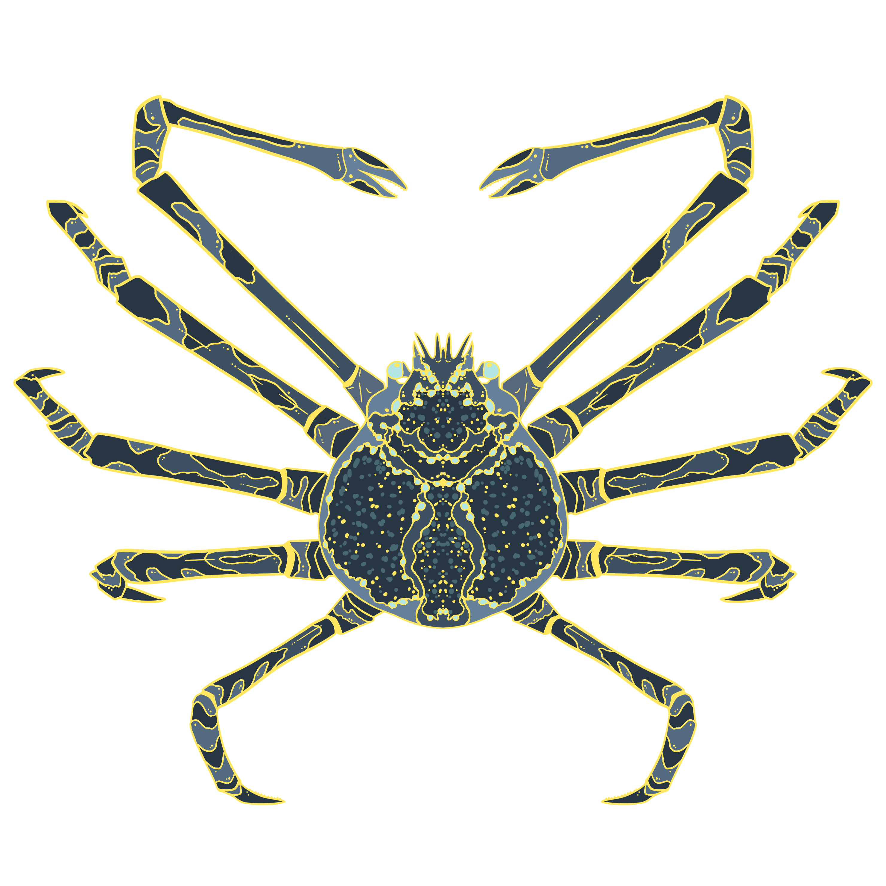 Midnight Ocean Tarot Critter Sticker Set Bundle