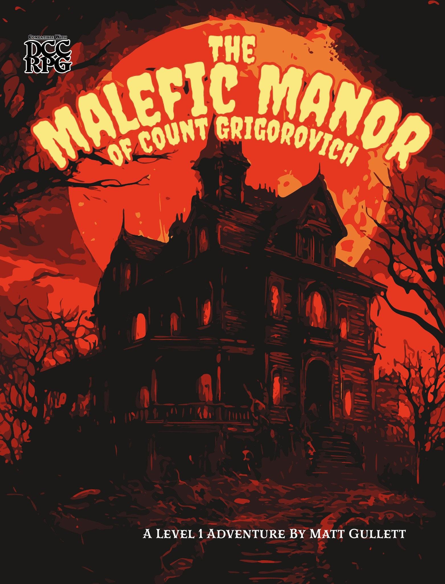 The Malefic Manor of Count Grigorovich Print + PDF