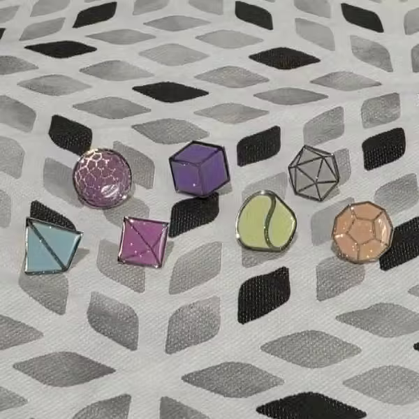 Dice Mini Pin Set