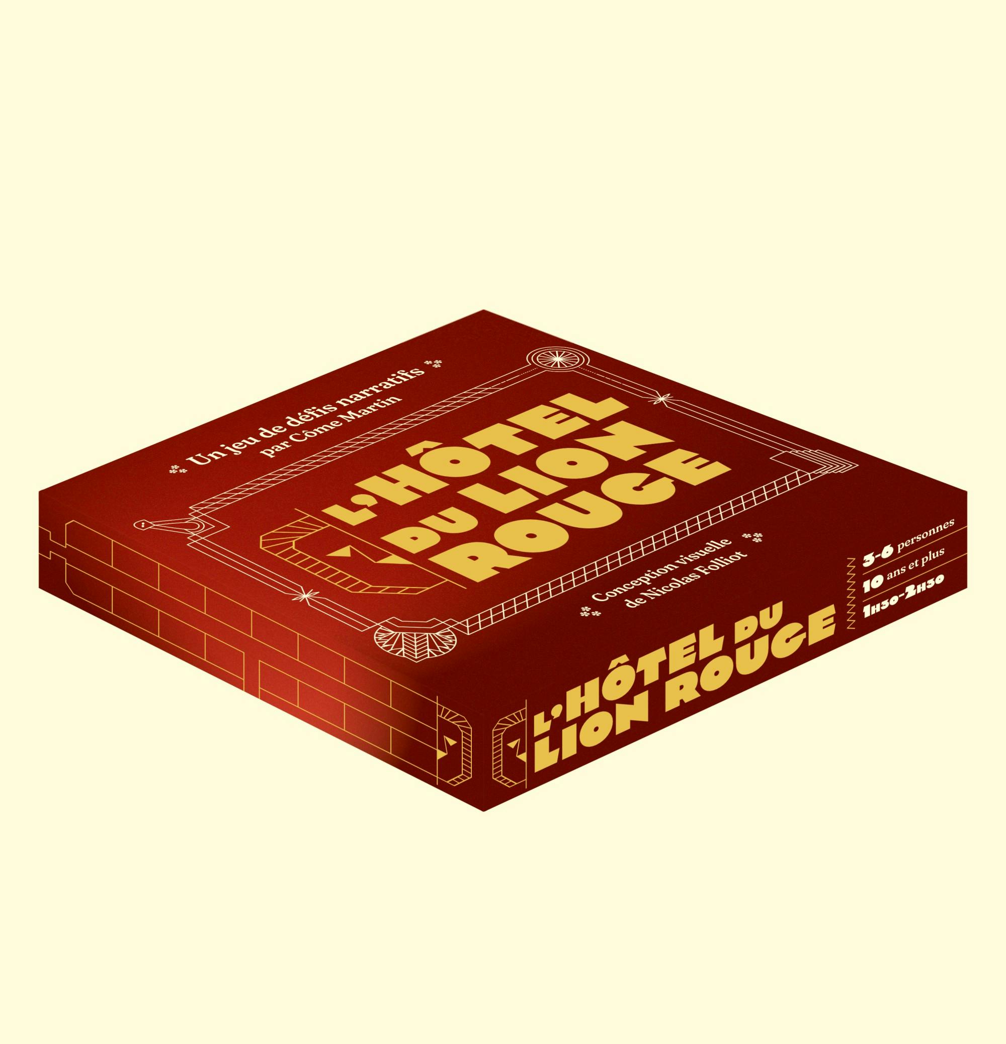 [FR] Un exemplaire imprimé de L'Hôtel du Lion rouge