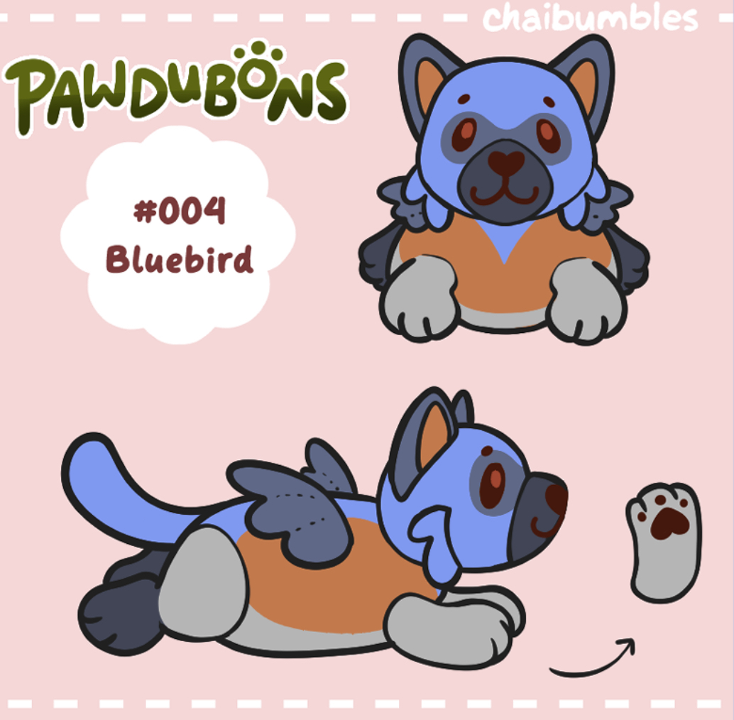 Bluebell the Bluebird Kitty