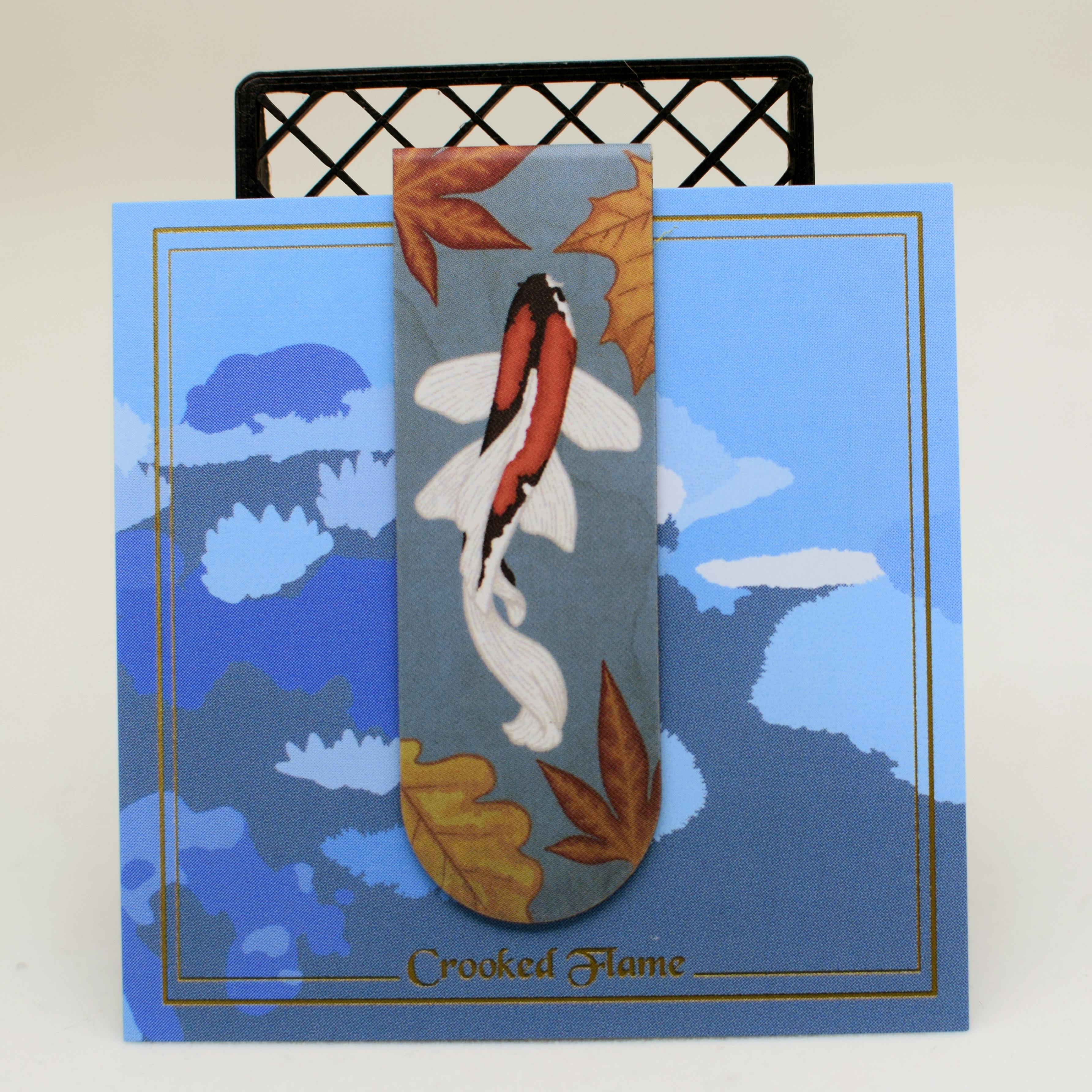 Koi Fish Magnetic Bookmark	