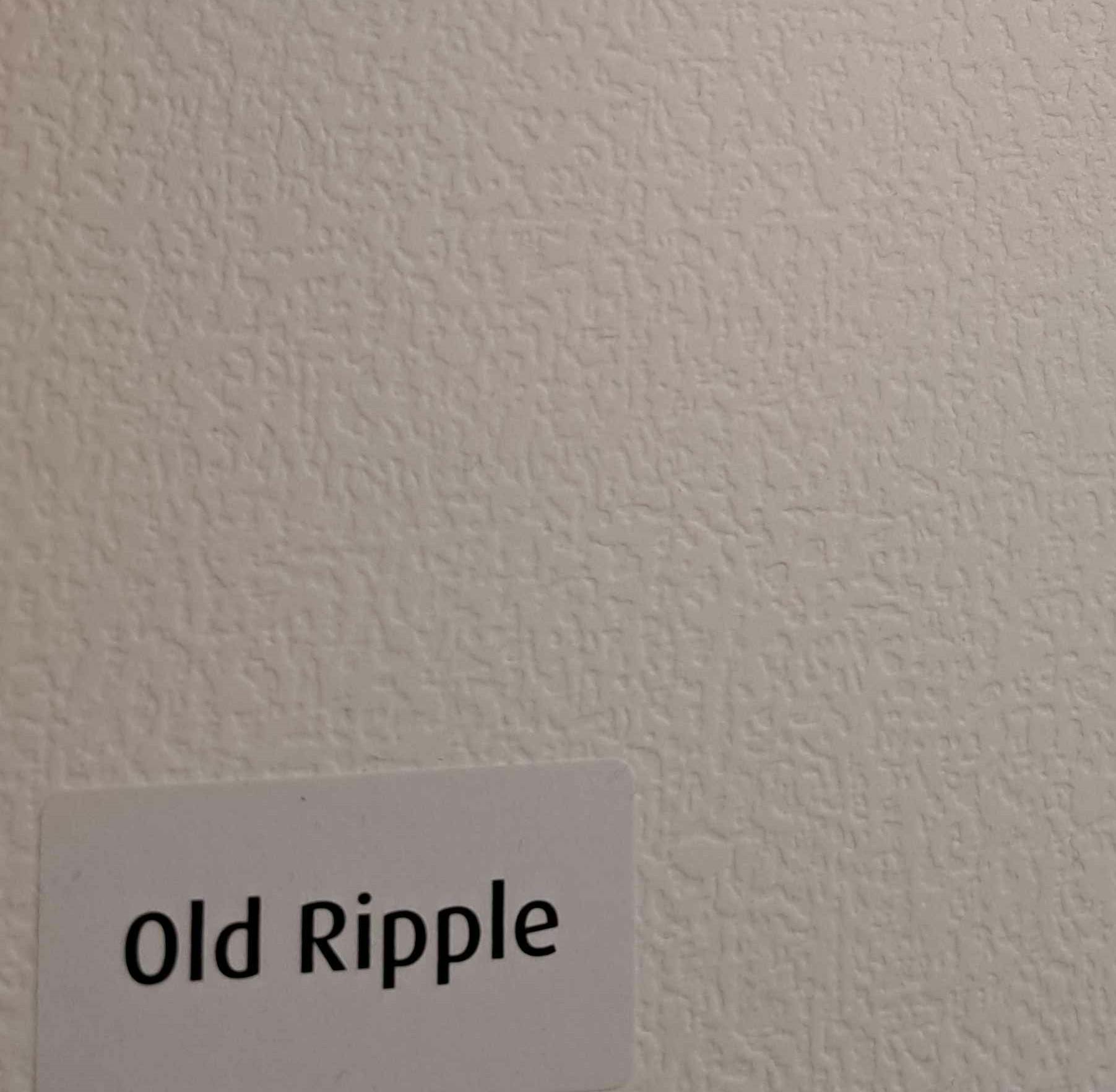  picture of a texture card, with old text label reading "Old Ripple" 