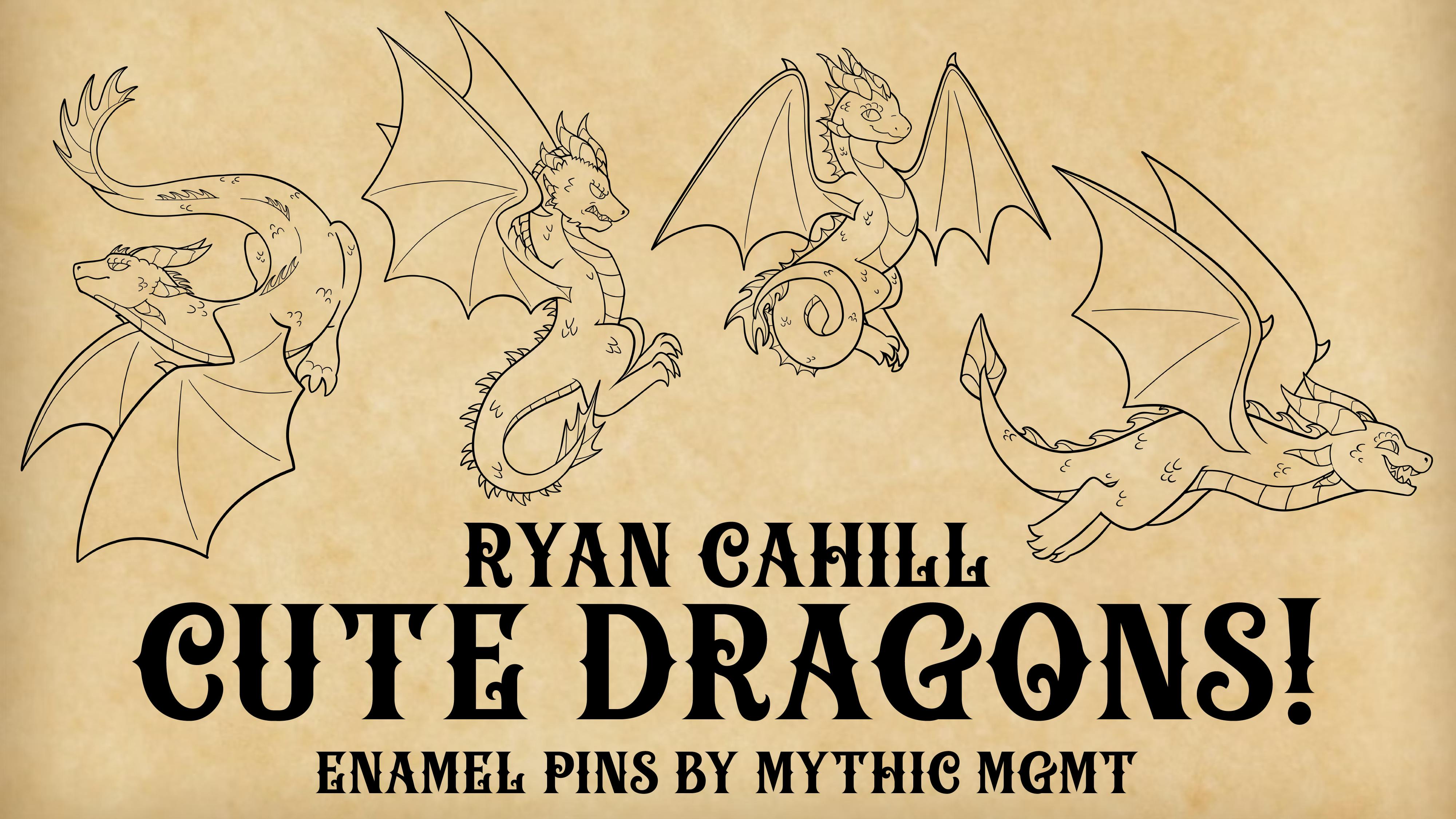 Ryan Cahill Cute Dragons!