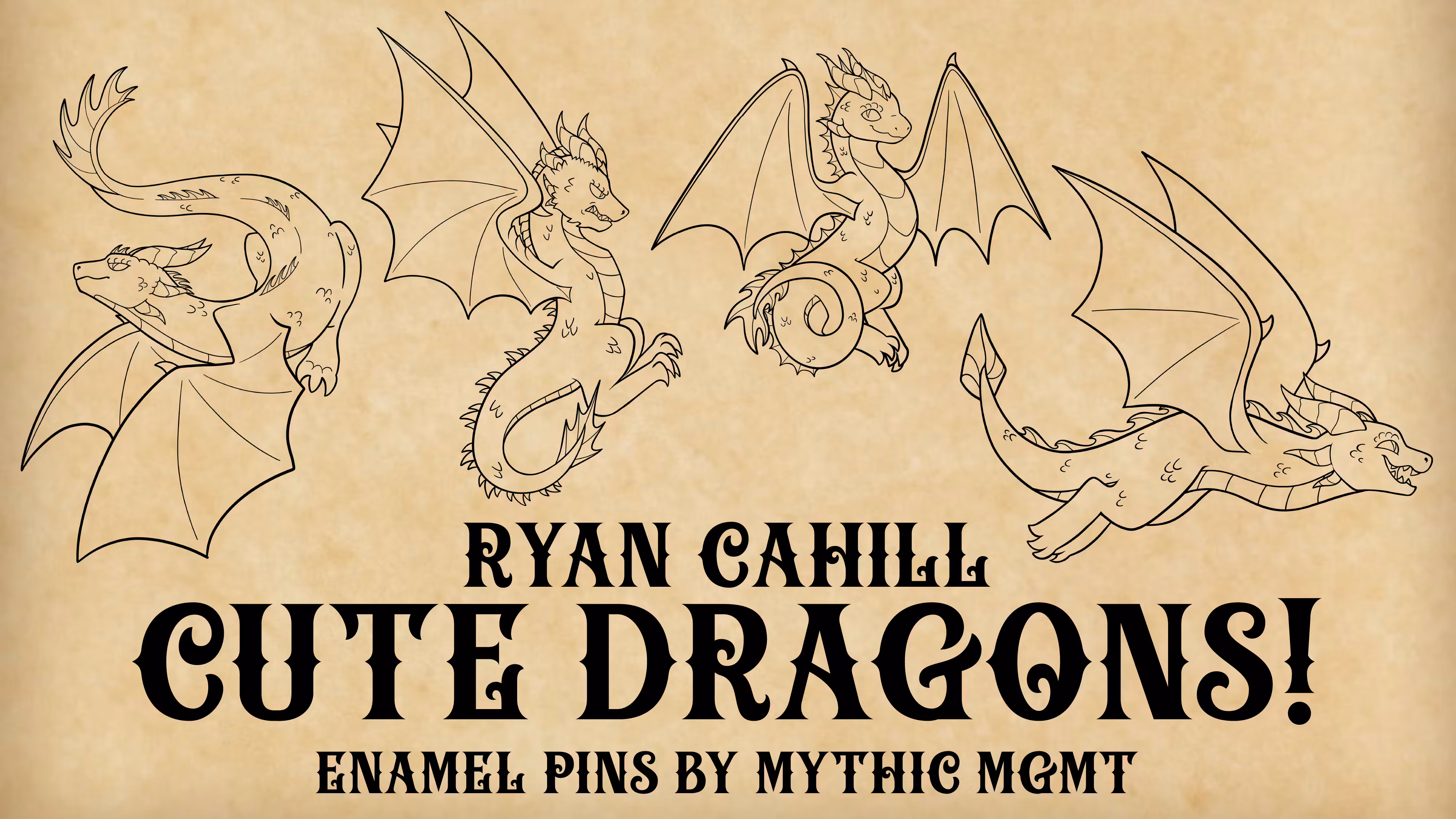 Ryan Cahill Cute Dragons!