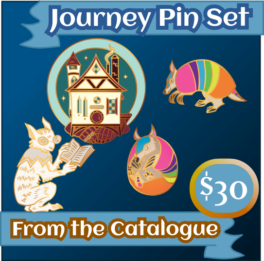 From the Catalogue - Journey Pin Set