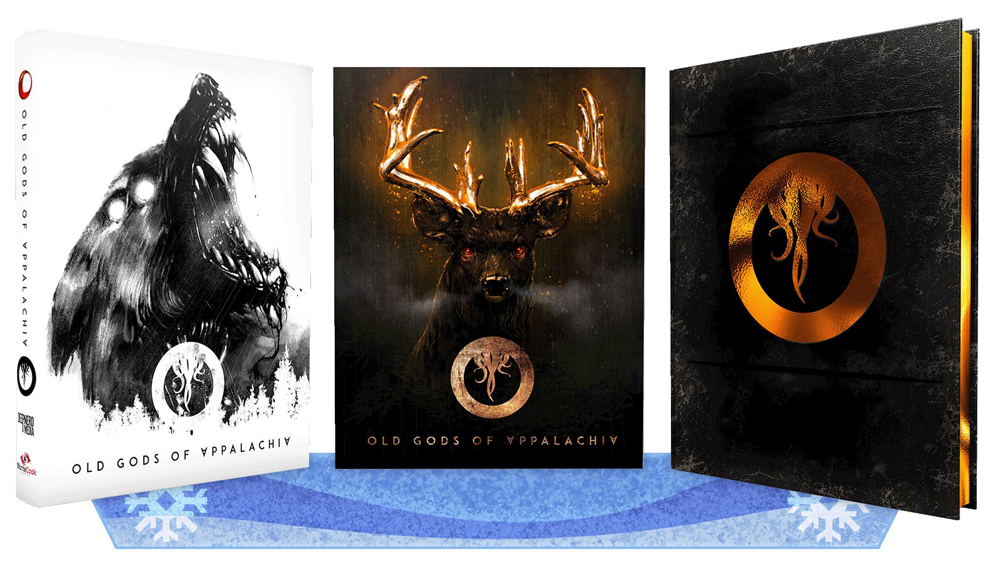  The Old Gods of Appalachia Roleplaying Game, Deluxe Edition with and without dust jacket.