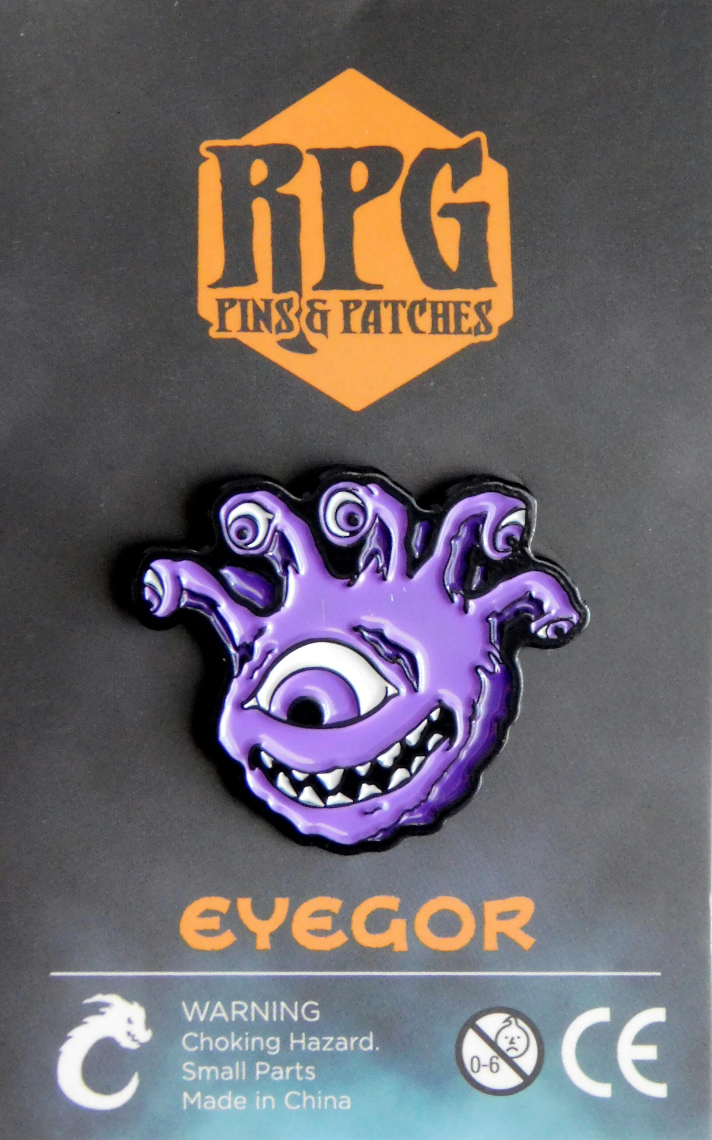 Eyegor – Grape enamel pin