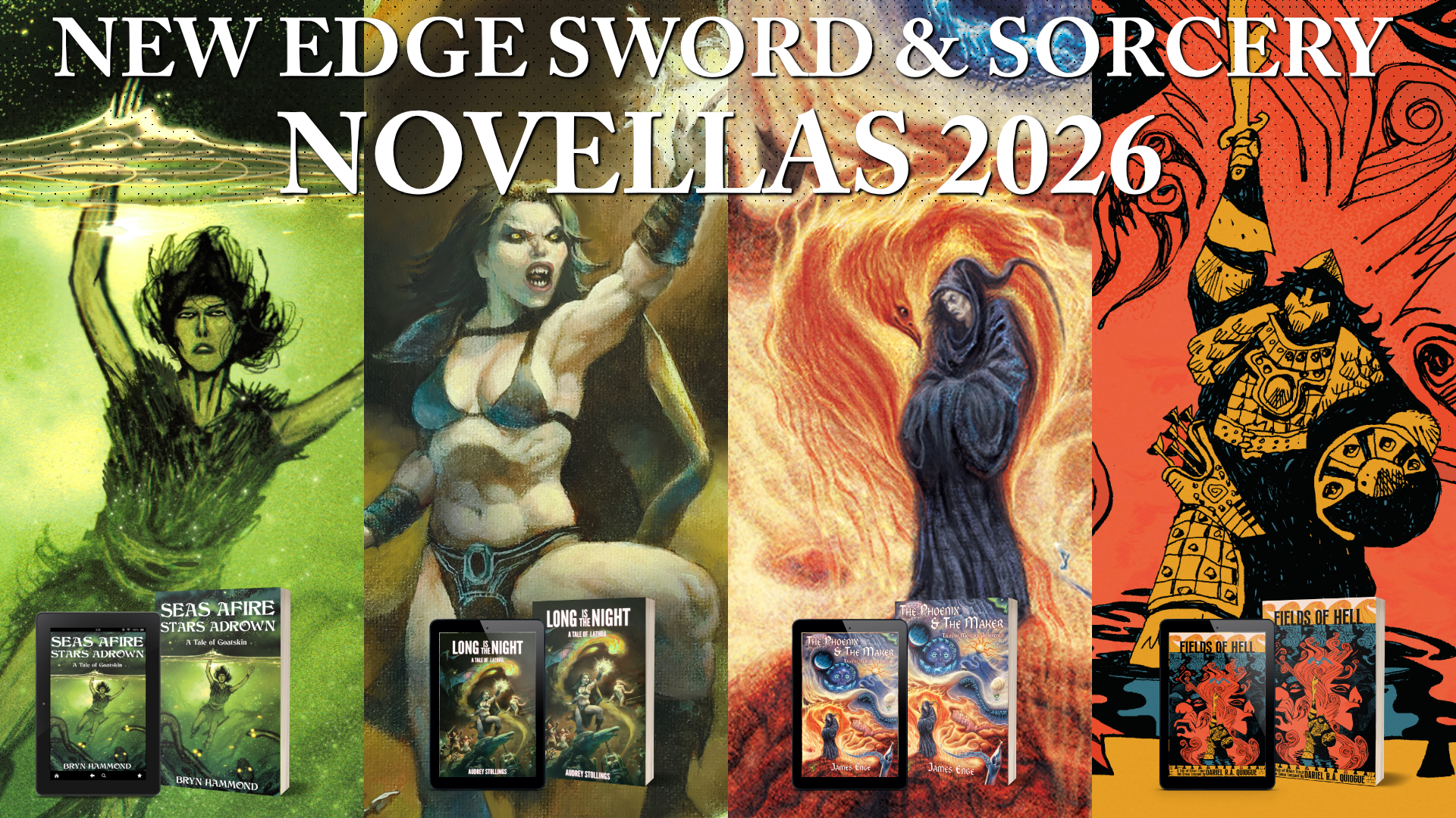 New Edge Sword & Sorcery Novellas 2026