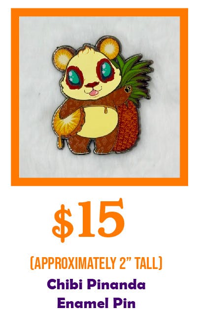 Chibi Pinanda Enamel Pin