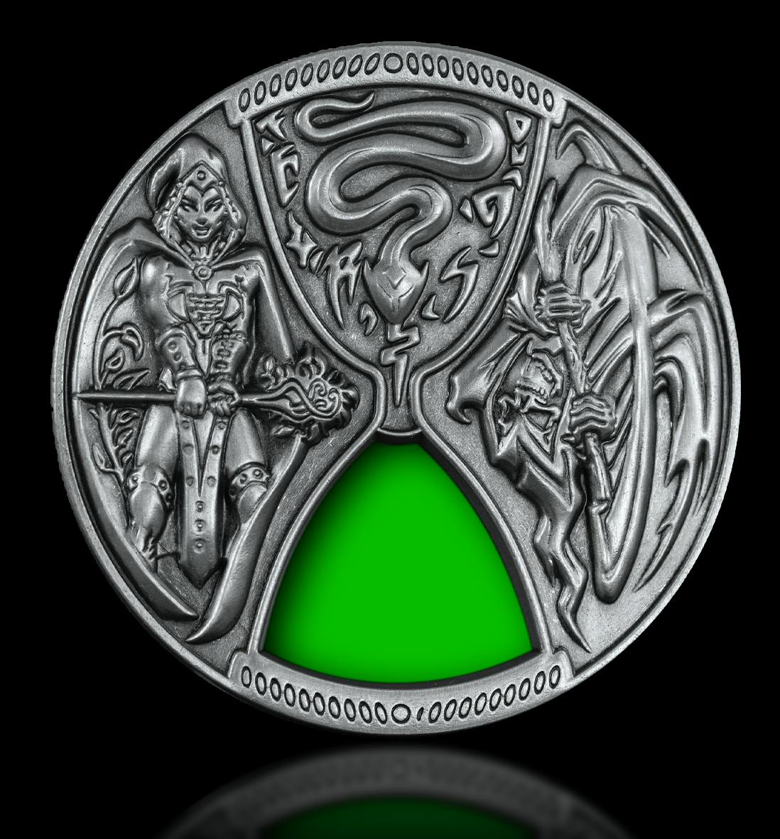 The Spellcaster Hero Pin®, RPG Health Indicator Pin