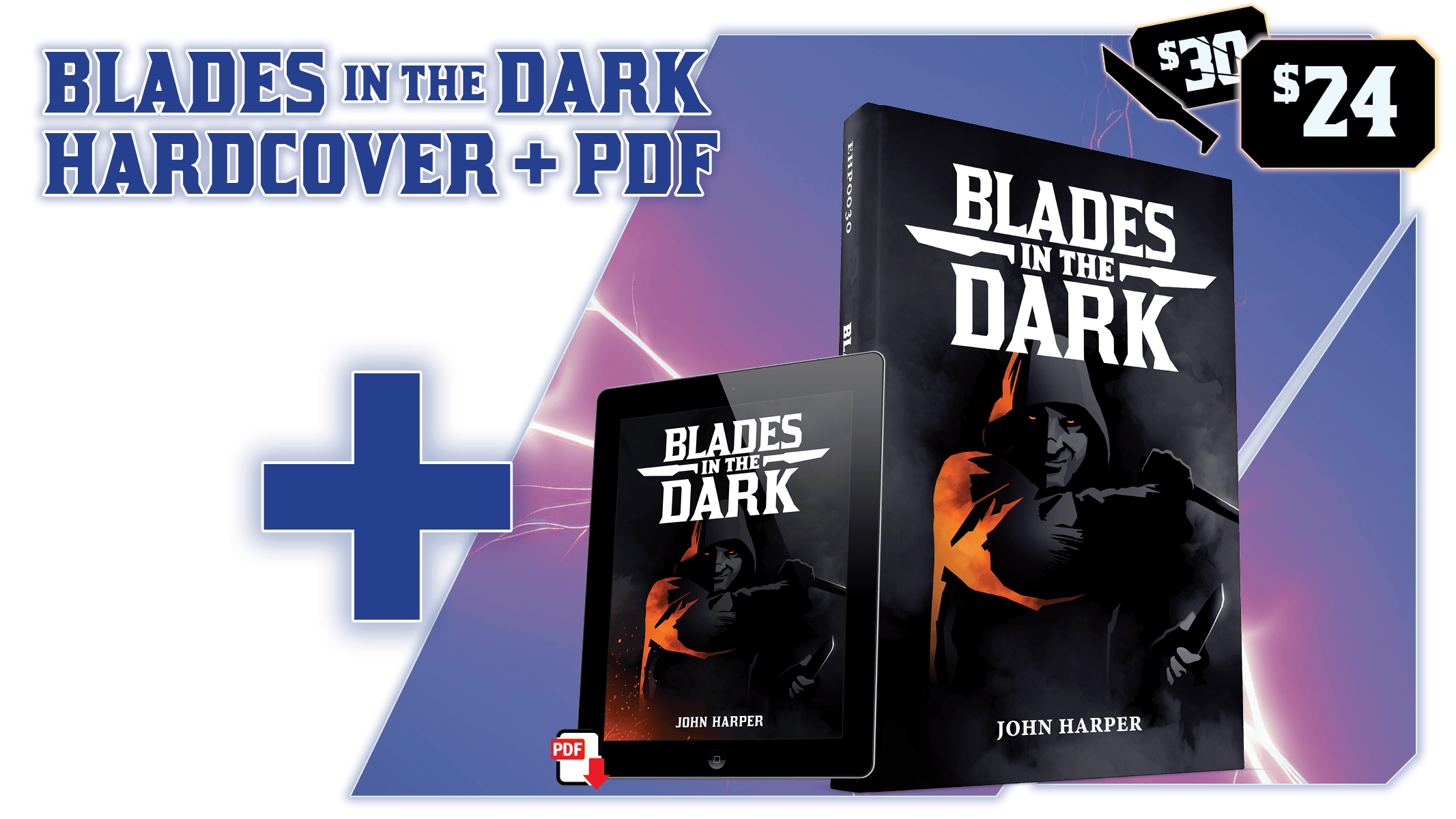 Blades in the Dark Hardcover + PDF