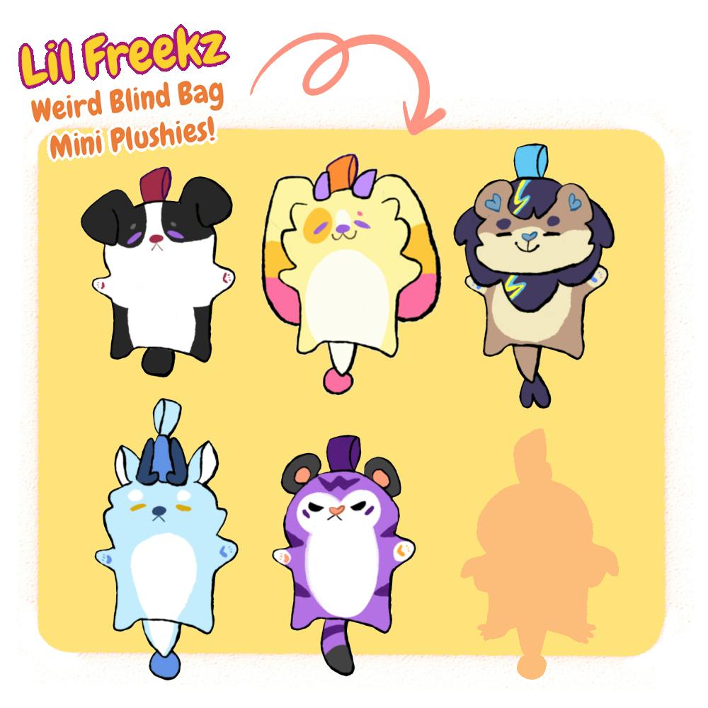 LIL FREEKZ Blind Bag Mini Plush!