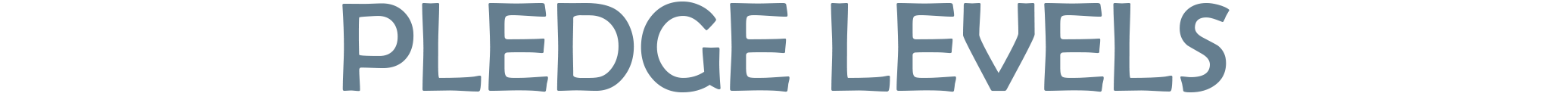 Pledge levels