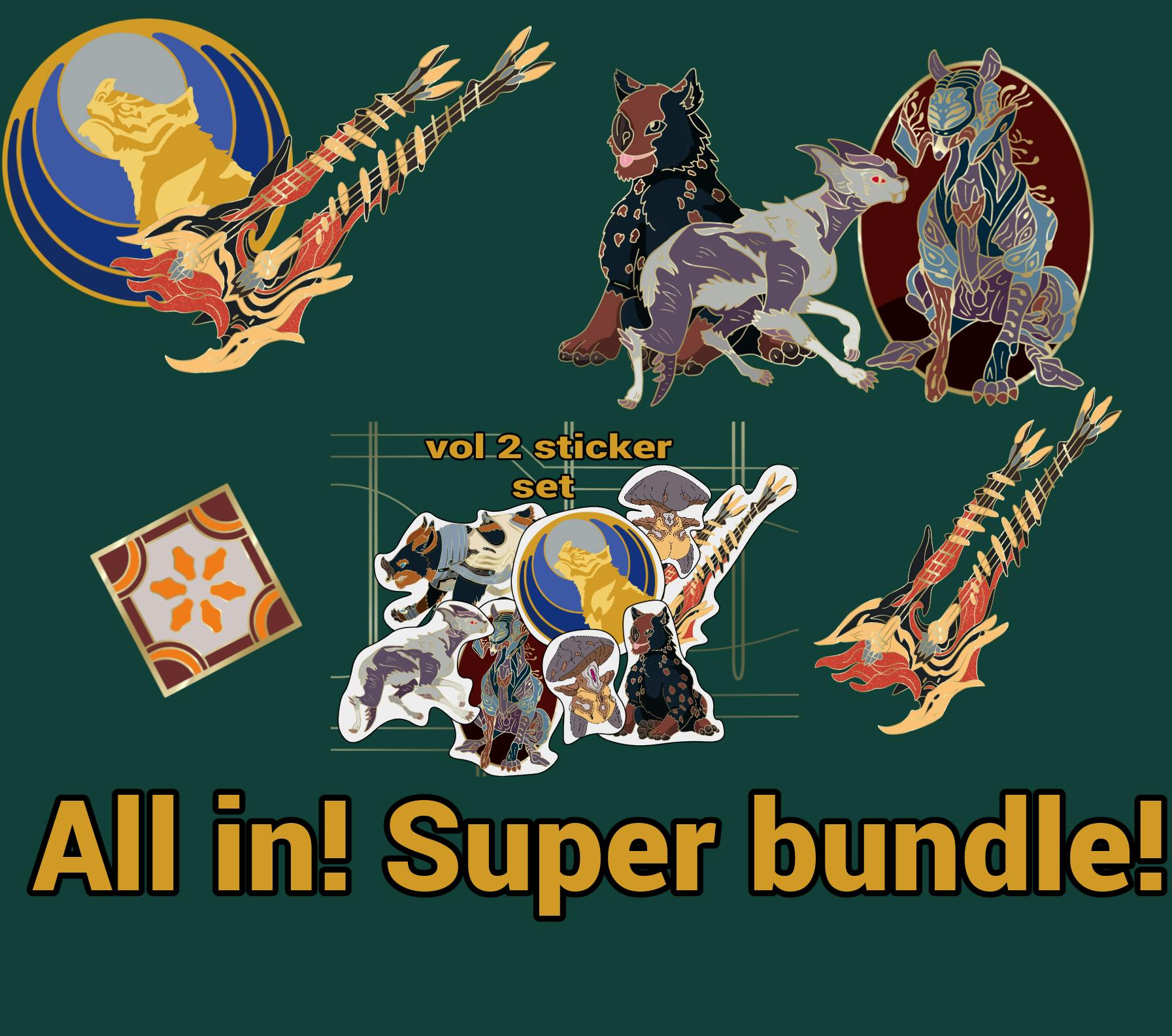 All in! Super bundle!