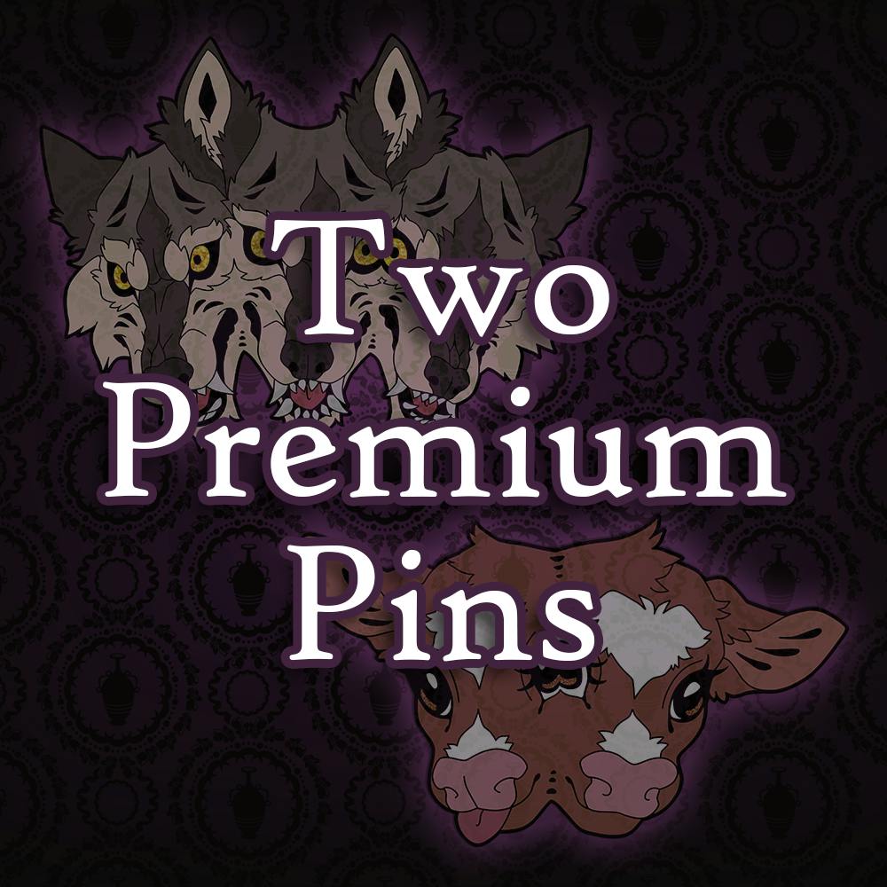 2 Premium Pins