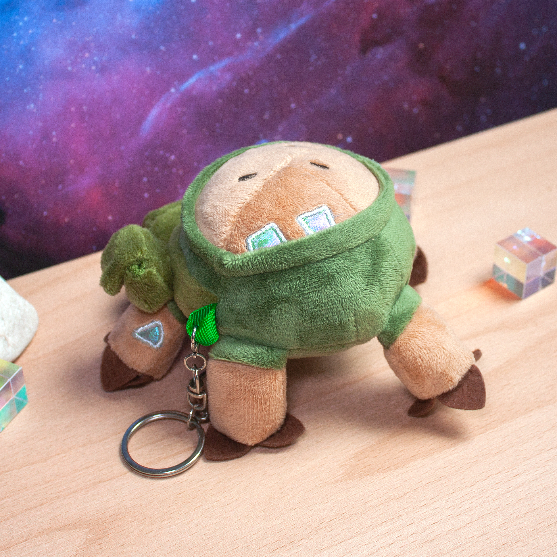 Rocky plushie keychain